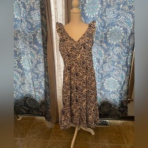 Vineyard Vines dress XL cotton ruffled